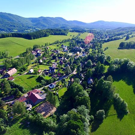 Pension Vzlet S Telocvicnou Lázně Libverda Dış mekan fotoğraf