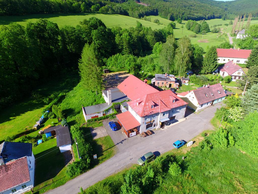 Pension Vzlet S Telocvicnou Lázně Libverda Dış mekan fotoğraf