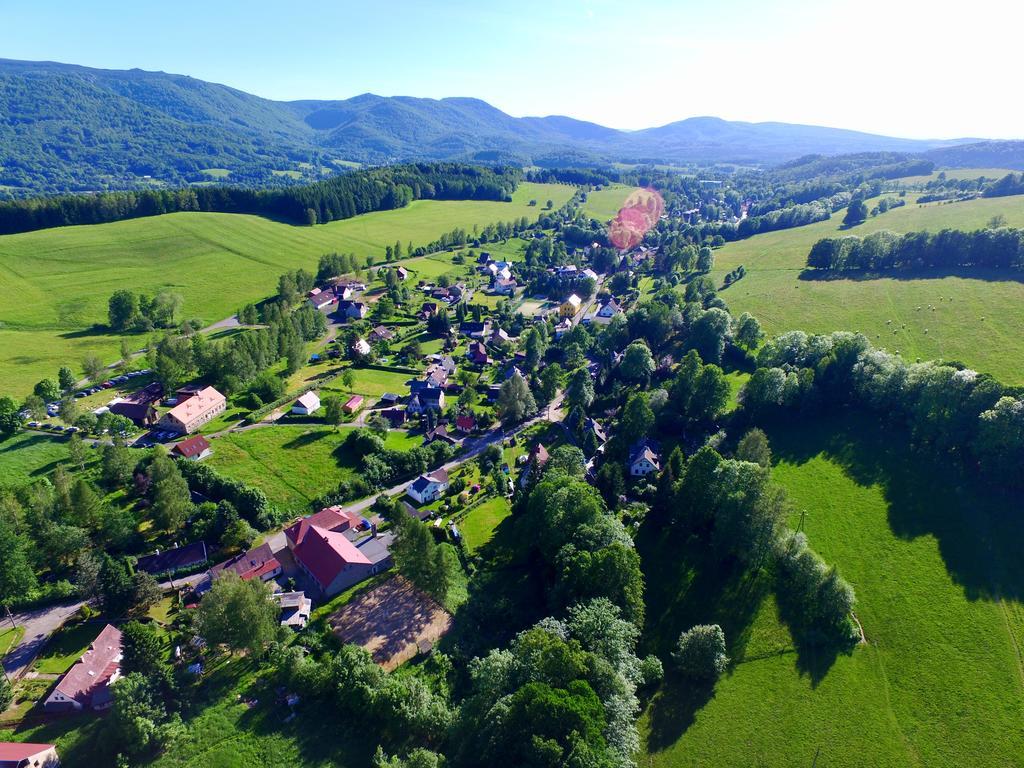 Pension Vzlet S Telocvicnou Lázně Libverda Dış mekan fotoğraf